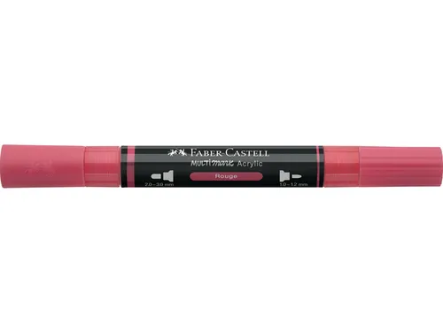 Acrylmarker Faber-Castell Multimark 124 rouge
