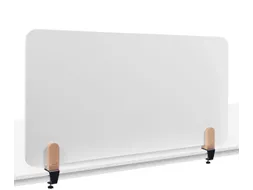 Bureauscherm Elements whiteboard 60x120cm klemmen