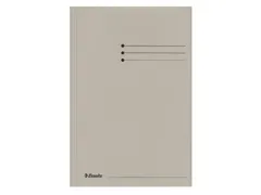 Dossiermap Esselte folio 3 kleppen manilla 275gr grijs