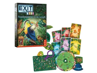 999Games EXIT Kids Raadselplezier in de jungle puzzelspel 5+ - 8