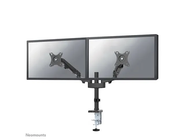 Monitorarm Neomounts DS70-750BL2 zwart 2 scherm 17-27 inch