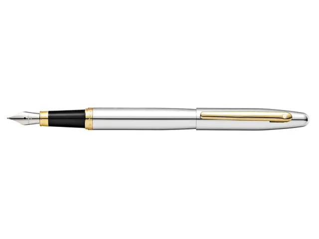 Vulpen SHEAFFER VFM E9422 F Polished chrome gold plated