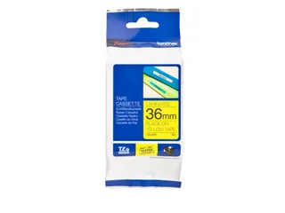 Labeltape Brother P-touch TZe-661 standaard 36mm zwart op geel - 4