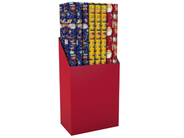 Inpakpapier Sinterklaas 300x100cm assorti