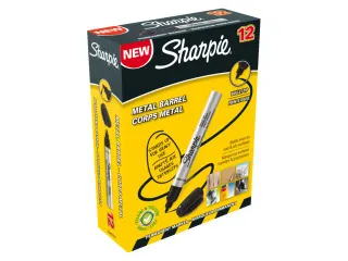 Viltstift Sharpie rond Pro 1.5-3mm zwart - 2