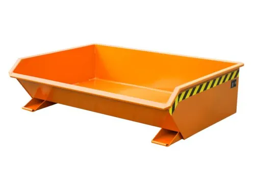 mini-kiepbak,HxLxB 450x1385x1680mm,0,61m³,draagverm. 1000kg,RAL2000