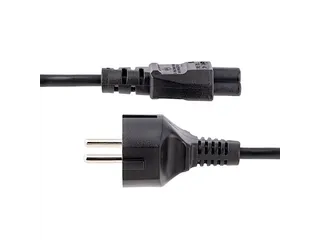 Laptop Stroomkabel 3 Meter EU Schuko Plug naar C5 Clover Leaf - 3
