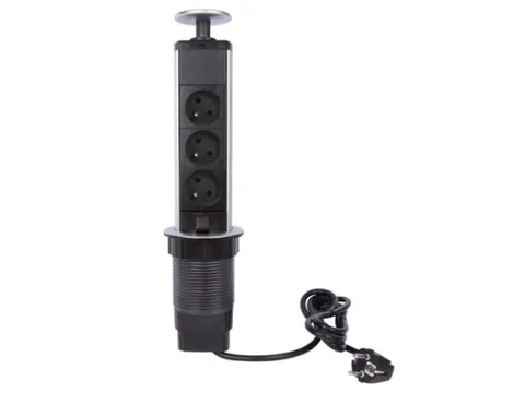 Pop-Up Stekkerblok Met 3 Stopcontacten - Penaarde