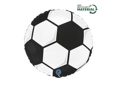 Folieballon voetbal 45cm