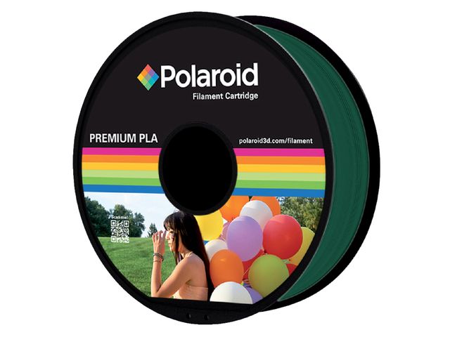 3D Filament Polaroid 1.75mm PLA 1kg donkergroen | 3dprinterfilamenten.nl