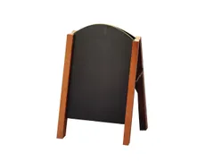 Krijtbord Seco stoepbord A2 ronde bovenkant