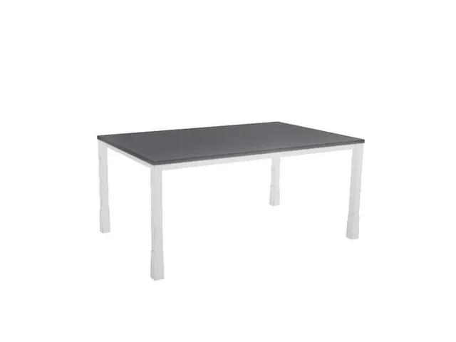 In hoogte verstelbaar bureau,HxBxD 720-840x1600x1000mm,CC-zwart