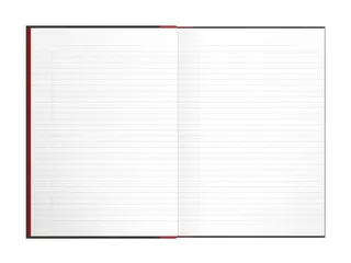 Notitieboek Oxford Black n' Red A4 96vel lijn zwart - 7