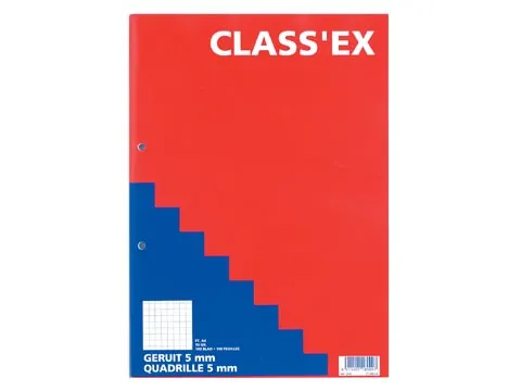 Cursusblok A4 70 Gram Geruit 5mm 100 Vel