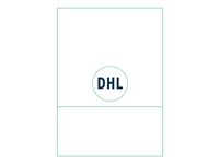 Retourlabel DHL IEZZY A4 1.000 vel 210x102mm 1000 labels