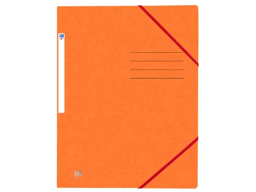 Elastomap Oxford Top File+ A4 oranje