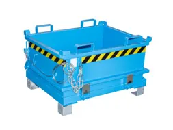 mini-bodemklepcontainer,HxLxB 625x800x1000mm,0,24m³,inrijbeugel,staal