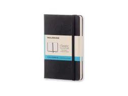 Notitieboek Moleskine pocket 90x140mm dots hard cover zwart