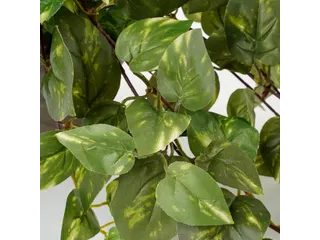 Kunstplant Mica Scindapsus hangend groen 45x25cm - 7