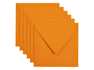 Envelop Papicolor 140x140mm Oranje Gegomd - 1