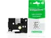 compatible TZe tape voor Brother TZe-121, 9 mm, zwart op transparant