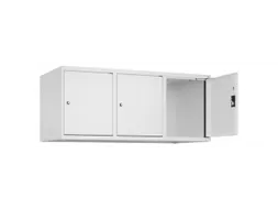 opzetkast,v. locker,3vak.,vak B 400mm,HxBxD 500x1200x500mm