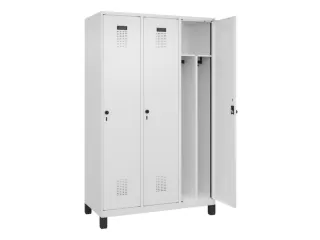 locker voor scheiding van kleding,HxBxD 1950x1200x500mm,3vak - 1