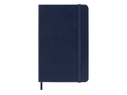 Notitieboek Moleskine pocket 90x140mm lijn hard cover sapphire blue