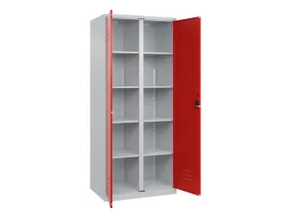 wasgoedverdeelkast,HxBxD 1850x800x500mm,vak B 400mm,cilinderslot - 2