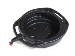 opvangbak,opvangvol. 15l,HxBxD 180x450x600mm,kunststof,grijs,rond,open