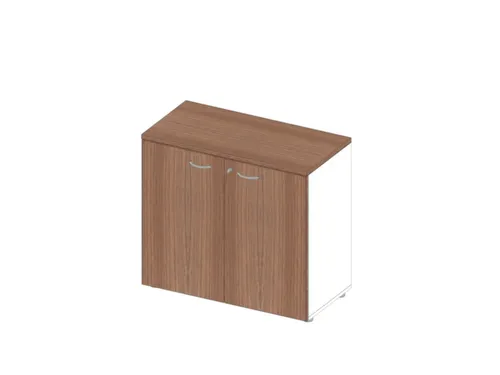 Kantoorkast Romp Wit Front Canaletto-Hout bxdxh 900x450x815mm