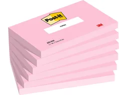 Memoblok 3M Post-it 655 76X127mm Roze