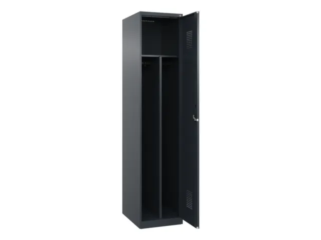 locker voor scheiding van kleding,HxBxD 1850x400x500mm,1vak