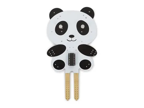 Educatieve soldeerkit vochtmeter, voor binnen plantenbewaker, panda
