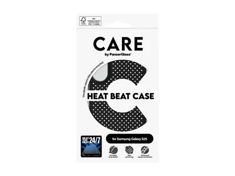 PanzerGlass CARE by Feature Case Heat Beat Samsung Galaxy S25, Hoes