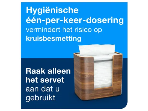 Tork 273002 Xpressnap tabletop servetdispenser N4 compact Walnoot