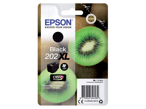 Inktcartridge Epson 202XL T02G14 zwart HC C13T02G14010