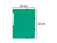 Elastomap Nature Future A4, 400 g/m², groen karton