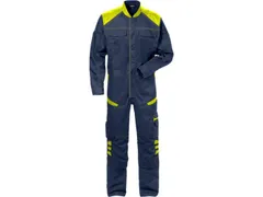 Fristads 8555 STFP coverall blauw/geel maat 3XL per stuk