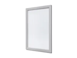 Vergrendelbaar notitiebord Outdoor Slim 4xA4 Zilver