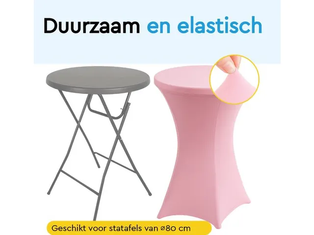 BRASQ Statafelrok Roze 80cm
