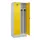 locker voor scheiding van kleding,HxBxD 1950x800x500mm,2vak