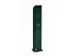 Combi-asbakstaander vierkant staalplaat 2/5 liter 1150x180x150mm Blauw