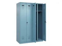 locker voor scheiding van kleding,HxBxD 1850x1200x500mm,4vak