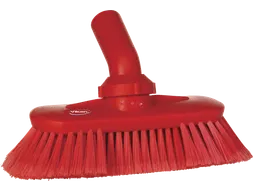 Hygiene 7067-4 Hoekverstelbare Borstel Watertoevoer Rood