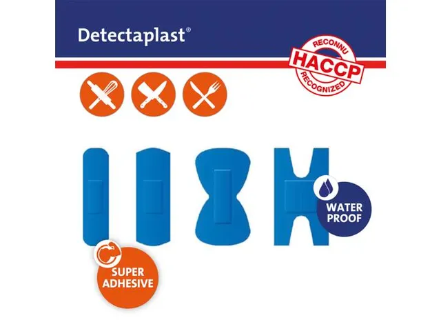 Pansement Detectaplast 8142U universal hydrofuge bleu assorti 100pcs