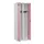 locker voor scheiding van kleding,HxBxD 1850x600x500mm,2vak