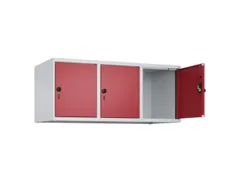 opzetkast,v. locker,3vak.,vak B 400mm,HxBxD 500x1200x500mm