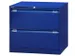 hangmappenkast,HxBxD 711x800x622mm,2hangmappenframes,twee banen