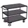 tafelwagen,draagverm. 250kg,3etage(s),laadvl. LxB 835x490mm,houtetage